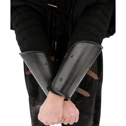 Ready For Battle Steel Arm Bracers-GoblinSmith