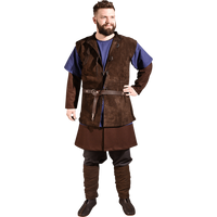 Orthello Suede Leather Vest-GoblinSmith