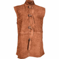 Orthello Suede Leather Vest-GoblinSmith