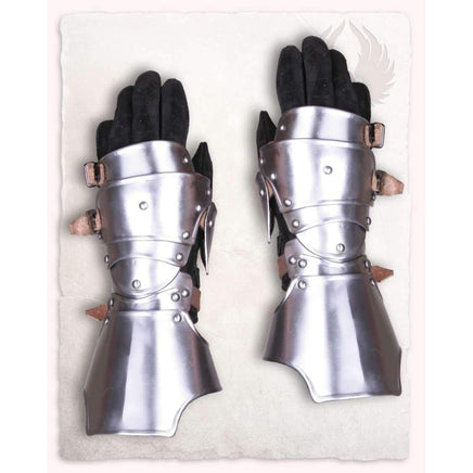Markward Gauntlet Long Polished-GoblinSmith