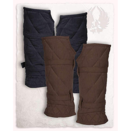 Arthur Padded Greaves-GoblinSmith