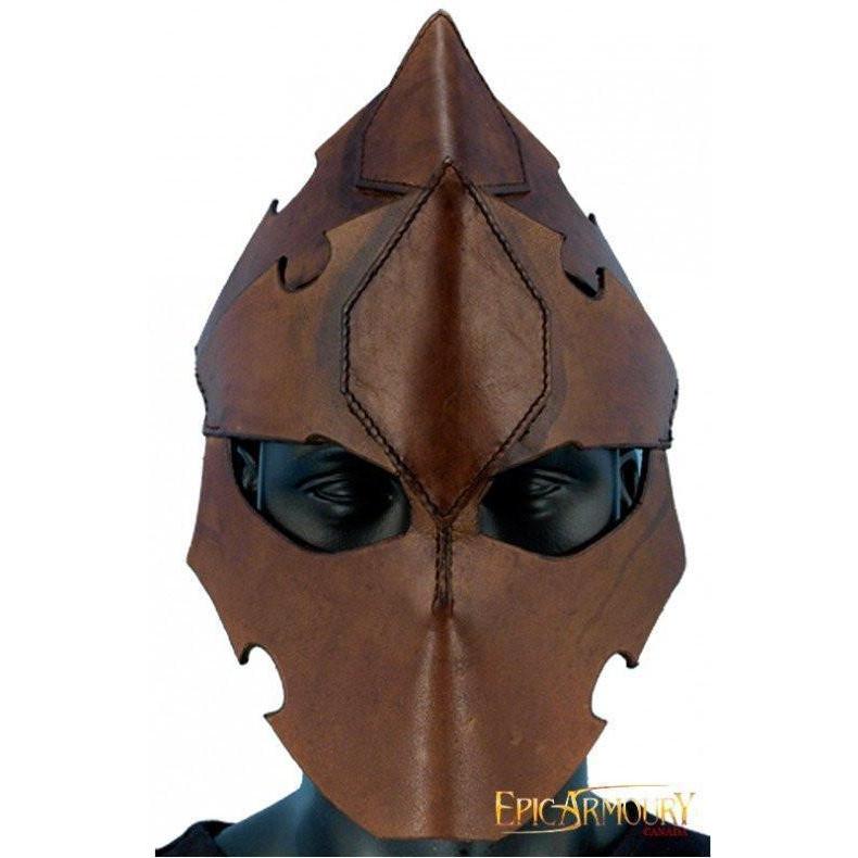 assassin motorcycle helmet Assassins Leather Helmet| GoblinSmith