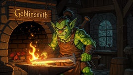 Goblinsmith's Curated LARP equipment showcasing unique accessories and gear for role-playing enthusiasts