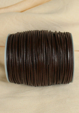 Leather Cord Square Creativa 1,5mx2,5mm Brown-GoblinSmith