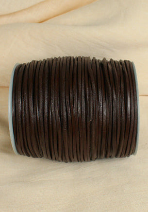 Leather Cord Square Creativa 1,5mx2,5mm Brown-GoblinSmith