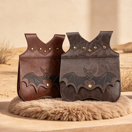 Bat Embossed Waist Bag-GoblinSmith