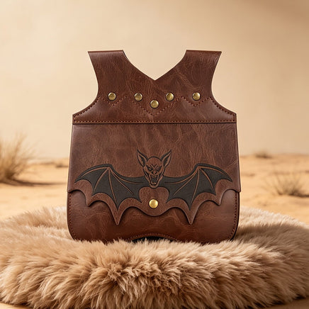 Bat Embossed Waist Bag-GoblinSmith