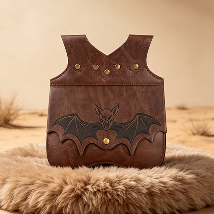Bat Embossed Waist Bag-GoblinSmith