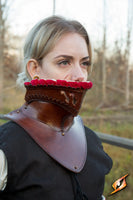 Noble Leather Bevor-GoblinSmith