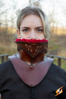 Noble Leather Bevor-GoblinSmith