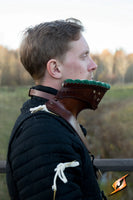 Noble Leather Bevor-GoblinSmith