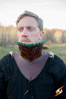 Noble Leather Bevor-GoblinSmith
