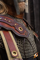 Roman Shoulder Armour - Brown-GoblinSmith