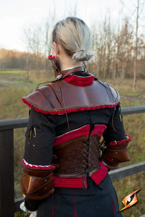 Noble Leather Gorget-GoblinSmith