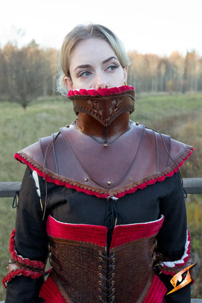 Noble Leather Gorget-GoblinSmith