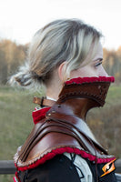 Noble Leather Gorget-GoblinSmith