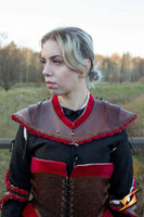 Noble Leather Gorget-GoblinSmith