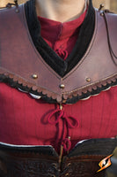 Noble Leather Gorget-GoblinSmith