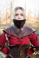Noble Leather Gorget-GoblinSmith