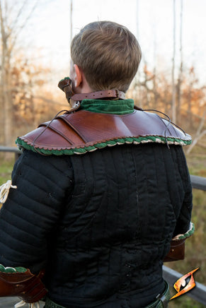 Noble Leather Gorget-GoblinSmith