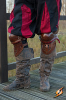 Noble Leather Poleyns-GoblinSmith