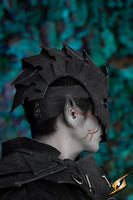 Assassin Helmet - Suede-GoblinSmith