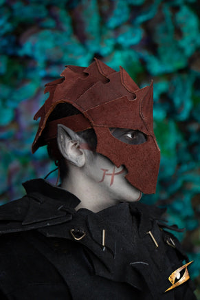 Assassin Helmet - Suede-GoblinSmith