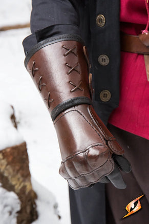 Leather Gauntlet-GoblinSmith