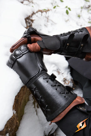 Leather Gauntlet-GoblinSmith