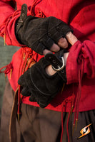 Celtic Gloves Suede-GoblinSmith