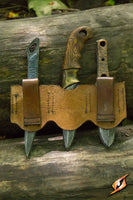 Rogue Knife Set & Holder-GoblinSmith