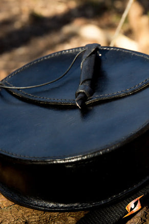 Round Leather Bag-GoblinSmith