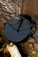 Round Leather Bag-GoblinSmith