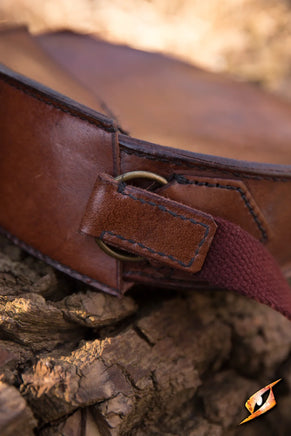 Round Leather Bag-GoblinSmith