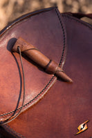 Round Leather Bag-GoblinSmith