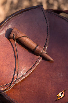 Round Leather Bag-GoblinSmith