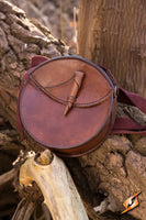 Round Leather Bag-GoblinSmith