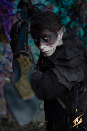 Shadow Shoulder Set Suede-GoblinSmith