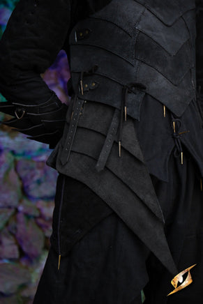 Shadow Armour Tassets-Suede-GoblinSmith