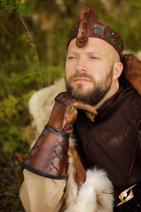 Leather Gauntlet-GoblinSmith