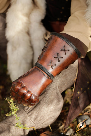 Leather Gauntlet-GoblinSmith