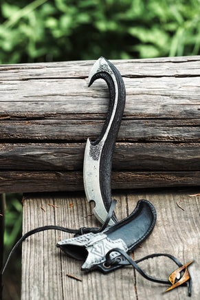 Dark Elven Throwing Knife & Holder-GoblinSmith