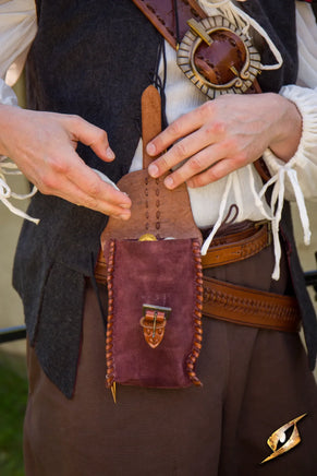 Merchant Suede Bag-GoblinSmith