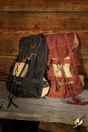 Adventurer Backpack - Suede-GoblinSmith