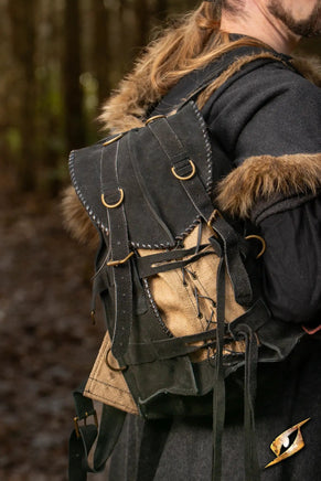 Adventurer Backpack - Suede-GoblinSmith