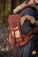 Adventurer Backpack - Suede-GoblinSmith