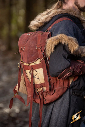 Adventurer Backpack - Suede-GoblinSmith
