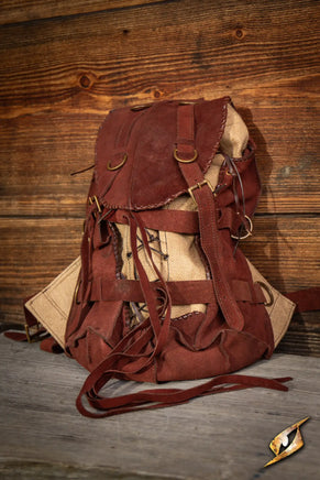 Adventurer Backpack - Suede-GoblinSmith
