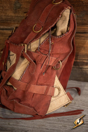 Adventurer Backpack - Suede-GoblinSmith