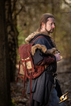 Adventurer Backpack - Suede-GoblinSmith
